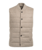 SUITSUPPLY  Light Brown Padded Vest