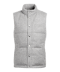 SUITSUPPLY  Light Grey Padded Vest