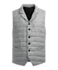 SUITSUPPLY  Light Grey Down Vest