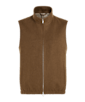 SUITSUPPLY  Mid Brown Zip Vest