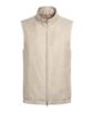 SUITSUPPLY  Sand Herringbone Zip Vest