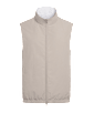 SUITSUPPLY  Light Taupe Reversible Vest