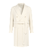 SUITSUPPLY  Off-White Belted Overcoat