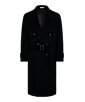 SUITSUPPLY  Black Belted Overcoat