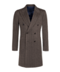 SUITSUPPLY  Mantel Zweireiher braun