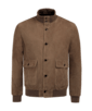 SUITSUPPLY  Brown Bomber Jacket
