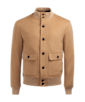 SUITSUPPLY  Mid Brown Bomber Jacket
