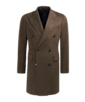 SUITSUPPLY  棕色双排扣大衣