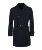 SUITSUPPLY  Navy Trench Coat
