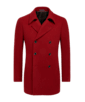 SUITSUPPLY  红色双排扣短大衣