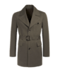 SUITSUPPLY  Green Trench Coat