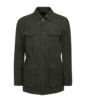 SUITSUPPLY  Kurtka field jacket zielona