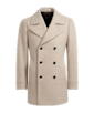 SUITSUPPLY  Light Brown Peacoat