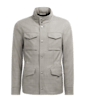 SUITSUPPLY  Kurtka field jacket jasnobrązowa