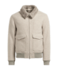 SUITSUPPLY  Bomber Shearling marron clair