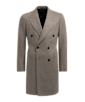 SUITSUPPLY  Taupe Overcoat