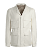 SUITSUPPLY  Field Jacket off-white