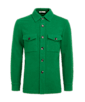 SUITSUPPLY  William 绿色衬衫式夹克