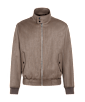 SUITSUPPLY  Mid Brown Bomber Jacket