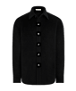 SUITSUPPLY  Black Relaxed Overshirt Jacket