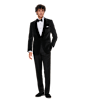 SUITSUPPLY  Lazio Dinner Jacket schwarz Tailored Fit