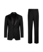 SUITSUPPLY  Black Tailored Fit Havana Tuxedo
