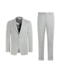 SUITSUPPLY   Light Grey Tailored Fit Havana Suit