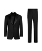 SUITSUPPLY  Smoking Milano tailored fit czarny