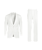 SUITSUPPLY  Off-White Tailored Fit Havana Tuxedo