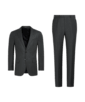 SUITSUPPLY  Traje Sienna gris oscuro ojo de perdiz