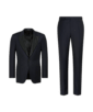 SUITSUPPLY   Navy Three-Piece Tailored Fit Lazio Tuxedo