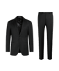 SUITSUPPLY  Black Perennial Tailored Fit Havana Suit