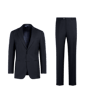 SUITSUPPLY  Navy Perennial Tailored Fit Havana Suit