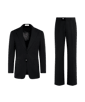 SUITSUPPLY  Black Tailored Fit Milano Suit