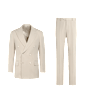 SUITSUPPLY  Light Brown Tailored Fit Milano Suit