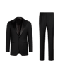 SUITSUPPLY  Black Tailored Fit Havana Tuxedo