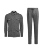 SUITSUPPLY  Costume Casual gris clair