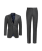SUITSUPPLY   Dark Grey Tailored Fit Lazio Suit