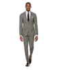 SUITSUPPLY  Mid Grey Houndstooth Havana Suit