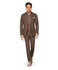 SUITSUPPLY  Taupe Lazio Suit