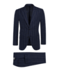 SUITSUPPLY  Navy Striped Jort Suit