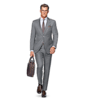 SUITSUPPLY  Light Grey Napoli Suit