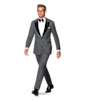 SUITSUPPLY  Grey Lazio Suit