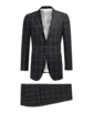 SUITSUPPLY  Dark Grey Lazio Suit