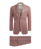 SUITSUPPLY  Pink Herringbone Havana Suit