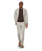 SUITSUPPLY  Light Brown Striped Havana Suit