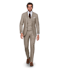 SUITSUPPLY  Brown Houndstooth Havana Suit