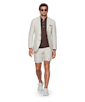 SUITSUPPLY  Light Brown Stripe Havana Suit