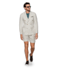 SUITSUPPLY  Havana Anzug off-white mit Streifen