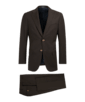 SUITSUPPLY  Dark Brown Napoli Suit